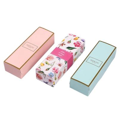 China Materials Factory Recycled Custom Paper Boxes For Favor Cookies Cupcake Pastry Donut Cookie Macaroon Macaroon Packiging Box for sale