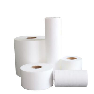 China Durable 100% Polyester Hydrophilic Spunlace Nonwoven Fabric For Making Wet Towels for sale