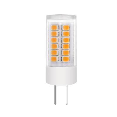 China Desk Dimmable Led Lamp G4 Bulb 4W Silicone/PC/Ceramic Led G4 AC DC12V Bulb for sale