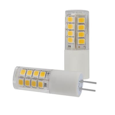 China 2021 New Low Price Desktop AC/DC 12V 2.5W Ceramics+PC Housing G4 LED Light Bulb ETL RoHS ETL for sale