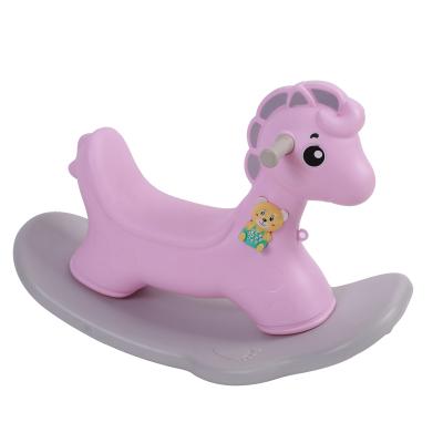 China Ride On Toy Ride On Toy Maker Indoor Plastic Multifunctional Rocking Horse For Kids With Music Children's Story Machine for sale