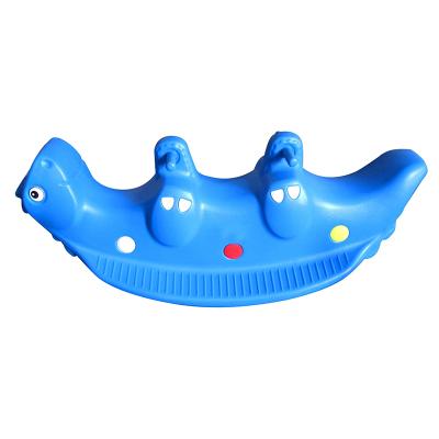 China Ride On Toy Hot Selling Double Rocking Seat Kids Plastic Rocking Horse Toy for sale