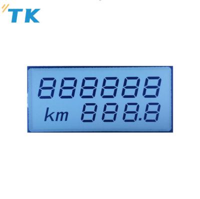 China Factory Price Custom 7 Segment LCD Display Motorcycle Tachometer LCD Customized for sale