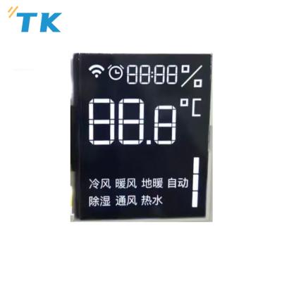 China Small Size Monochrome LCD Screen Va Type Customized Display Customized for sale