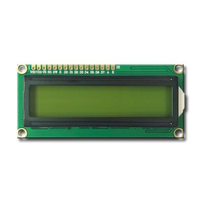 China Wholesale lcd screen lcd display modules 16x2 mono character 1602 screen with pcb board 3.3V in stock 80x36mm for sale