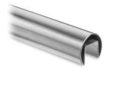 China For Factory Price 304/316 Architectural Stainless Steel Round And Square U Channel Slot Tube for sale