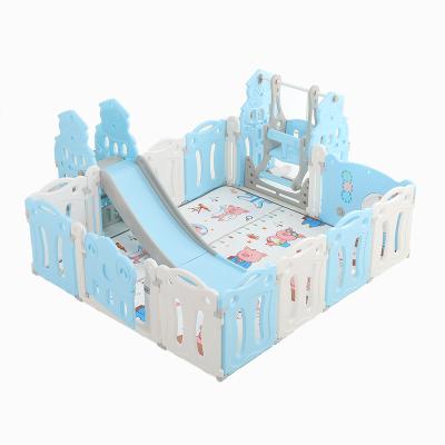 China Fashion modern design plastic playpen for kid playfence for sale