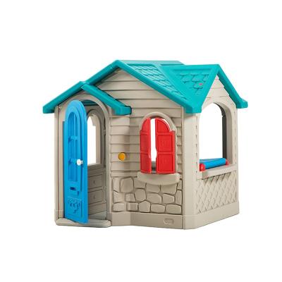 China Baby Indoor Or Outdoor Cheap Toy Playhouse Villa Playground Outdoor Play House for sale