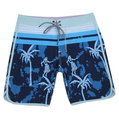 China Sporting Shorts Anti-UV Polyester In Palm Shorts Recycled Swimwear Running Waterproof Men for sale