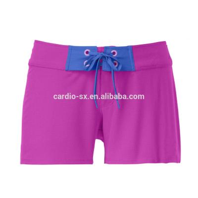 China Anti-UV Magic Magenta Printing Swimwear Beach Shorts Boardshort Girls Beach Shorts for sale