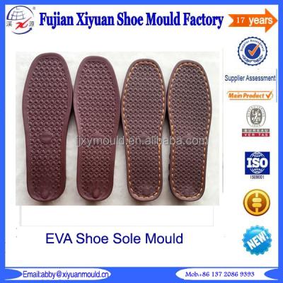 China Free Sample Fashion China Brand Men Wholesale Aluminum EVA Shoe Sole Mold Manufacturer for sale