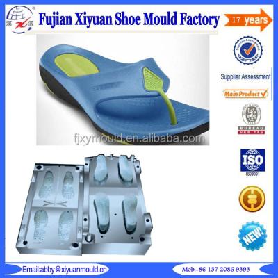 China Depend on New Condition Man Two-color High Quality EVA Flip Flops Slipper Mold for sale