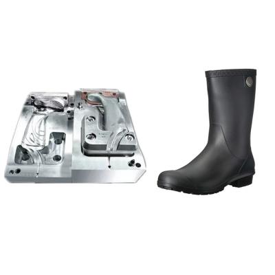 China Depend on requirement high quality and good price one color EVA rain boots shoes mold manufacturer for sale