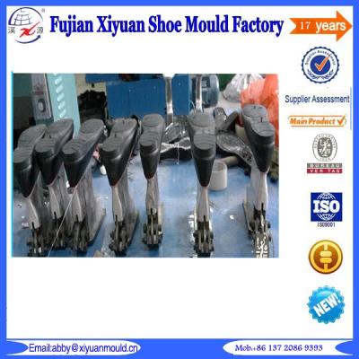 China Iron canvas shoe PVC injection shoe dip mold fit for PVC injection machine, sole PVC dip shoe mold for canvas for sale