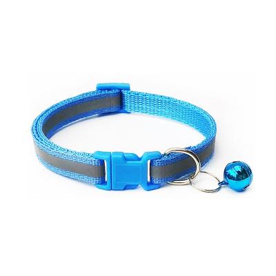 China Thoughtful Amazon Tending Products 2021 Soft Fancy Cute Paw Printing Cat Puppy Reflective Collars With Bell Dog Collars for sale