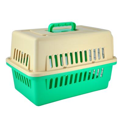 China Small Breathable Pet Carrier Dog Travel Pet Carrier Airline Approved Dog Carrier Pet Crate for sale