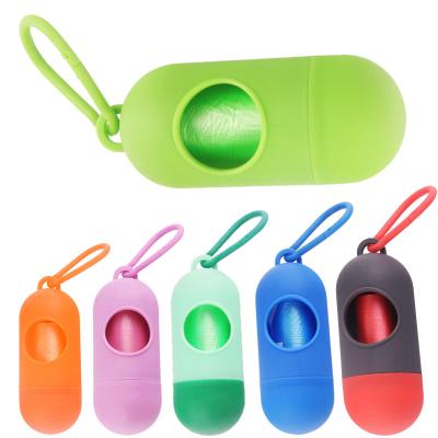 China Sustainable Custom Poop Bag Dispenser Dog Poop Bag Holder Dog Waste Bag Dispenser for sale