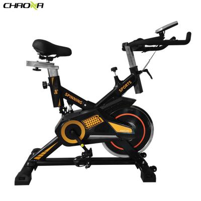 China Home Use Commercial Indoor Indoor Monitor Cycle Logo Bike Flywheel Custom Exercise Bike for sale