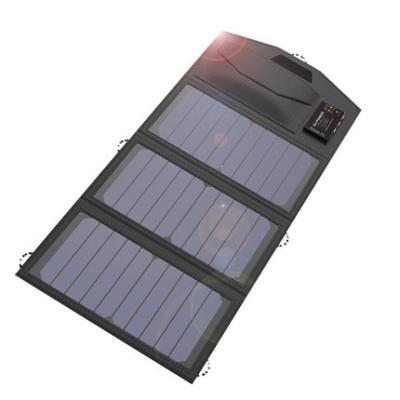 China SUNPOWER Solar Panel 21W Treasure Portable Military Waterproof Smart Phone Outdoor Folding Solar Charging Universal Mobile Power Board for sale