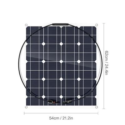 China Waterproof Flexible Solar Panel Thin Film Waterproof Flexible Solar Panel For Car Roof for sale