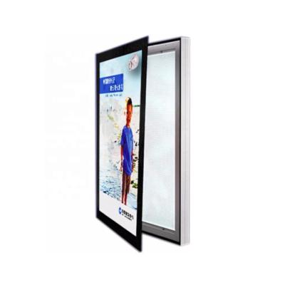 China Magnetic Slim LED Light Box Picture Frame Wall Mount Illuminated Magnetic Sign LED Light Box for sale