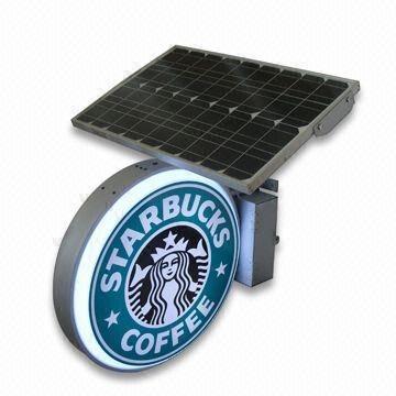 China Solar Power Advertising Display Double Side Vacuum Forming Solar Power Advertising Display For Outdoor for sale