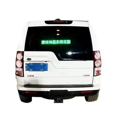 China Programmable Electronic 12V Indoor Car Display LED Scrolling Message Moving Sign for sale