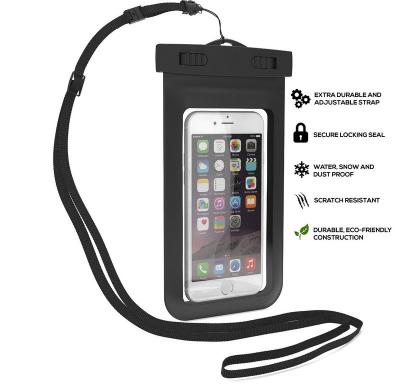 China Can Dive Into 5 Meters 2020 Hot Selling Phone Pocket Bag Package Waterproof Underwater Cover Case For Huawei For Samsung For iPhone For xiaomi Waterproof Case for sale