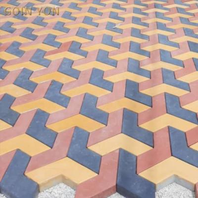 China Paving Bricks Factory Price Wear Resistant Custom Fine Machined Plastic Brick Paving Mold for sale