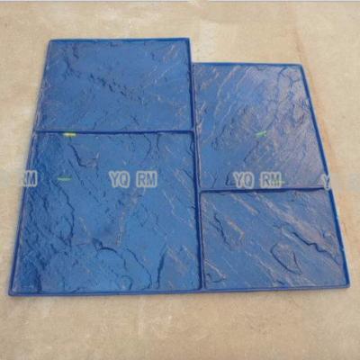 China Decorative Mold Decorative Wall Concrete Stamp Mats Mold For Garden for sale