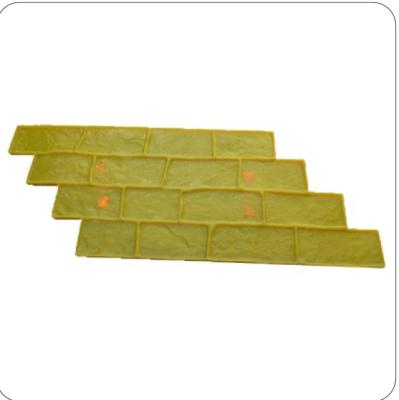 China High quality hot sale Vovid lmprint PU concrete mold for wall stamp carpet for sale