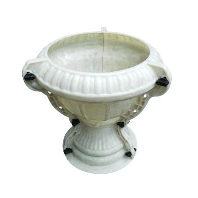 China Large Wholesale Price Vovid Bonsai Pot Mold Garden Concrete Flower Pot Molds for sale