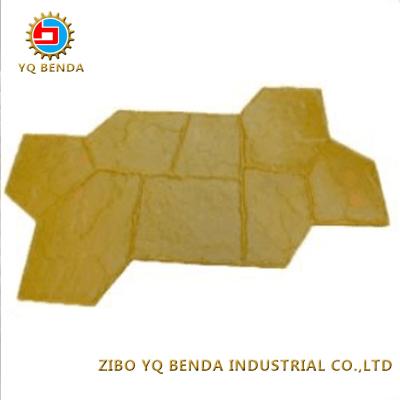 China Square Floor Stamp Rubber Concrete Mats for sale