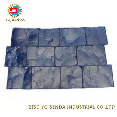 China Square Decorative Concrete Mats Polyurethane Slate Concrete Stamp for sale