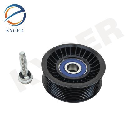 China Easy Installation 5.0L V8 Belt Idler Pulley C2D21157 XE 2015 Jaguar Engine Parts for sale