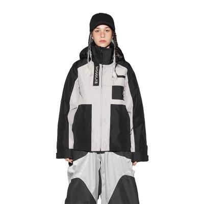 China Skipak 100% polyester volwassenen winter winddicht buiten sport jas voor mannen en vrouwen Te koop