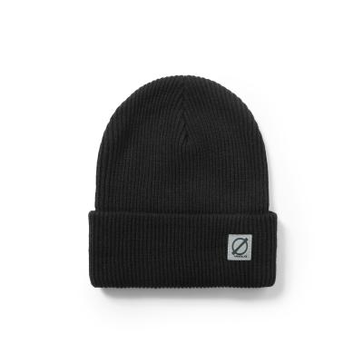 China Custom Logo Knitted Beanies by Polylana Eco-Friendly Soft and Nature Ribbed Jacquard for sale