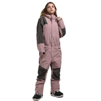 China Sportkleding Mannen Skijas Pak Snowboard Winddicht Waterdicht Springpak Ski's Hooded Warm Snowsuit Te koop