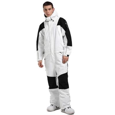 China Custom Unisex Ski Suit One-Piece Jumpsuit Windstopper for Snowboarding and Skiing for sale