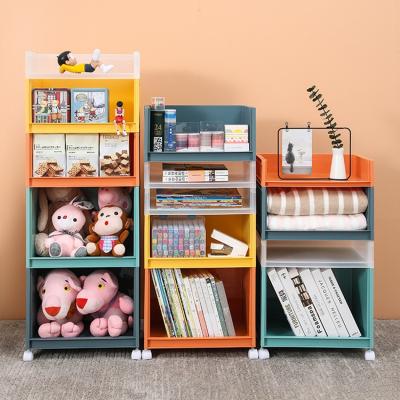 China Wholesale Viable Living Room Bathroom Storage Shelf Children Book Shelves Storage for sale