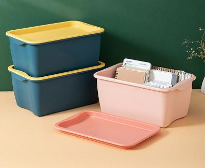 China Sustainable Hot Selling Cheap Custom Popular Product Covered Snacks And Clothes Storage Box for sale