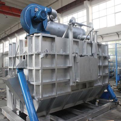 China 750kgs PLC Aluminum Tilting Concentrated Melting and Holding Furnace for sale