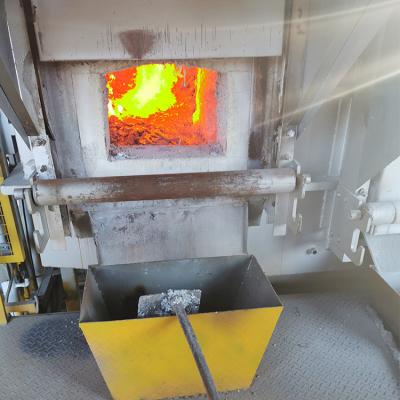 China 1500kgs PLC Natural Gas Fired Aluminum Melting and Holding Furnace for sale