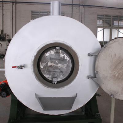 China aluminum rotary melting furnace rotary furnace zinc for sale