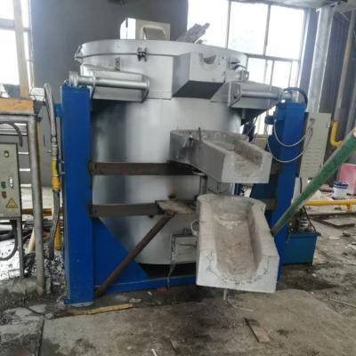 China Factory Price melting furnace reverberatory metals refining machine gas fired aluminum melting furnace for sale