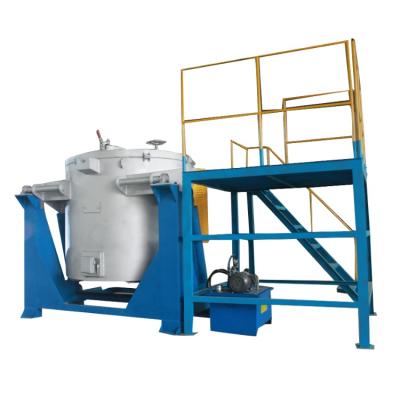 China industrial furnace Electric Aluminum Melting machine reverberatory furnace cans recycling machine for sale