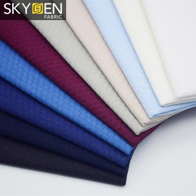 China Clothes Shirts Shorts Boxer Shorts Solid Color China Plain Anti-static Stylish Dobby Woven Cotton Fabric for sale