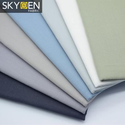 China Fashion Anti-Static Yarn Dyed Organic Shirting Fabric 100 Cotton Gauze Solid Wick Color for sale