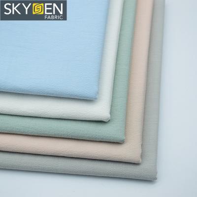 China Skygen New Design Dobby Shirt 97% Cotton 3% Elastane Anti-Static Fabric for sale