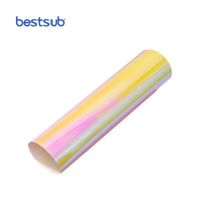 China BestSub Wholesale 30.5cm*25m Other Color Adhesive Custom Stickers Luxury Rainbow Vinyl Plank for sale